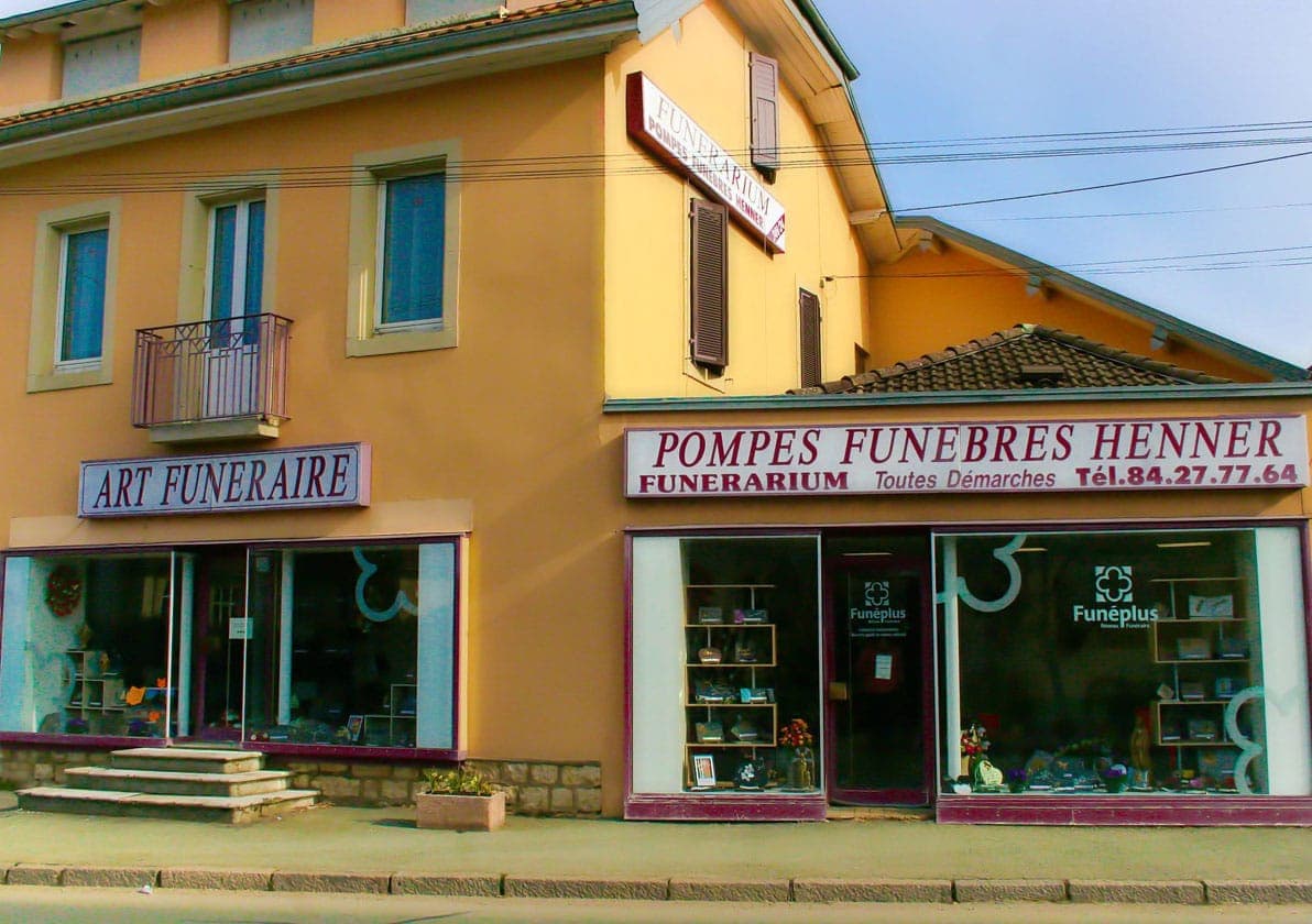 Magasin Pompes Funèbres Henner Grandvillars